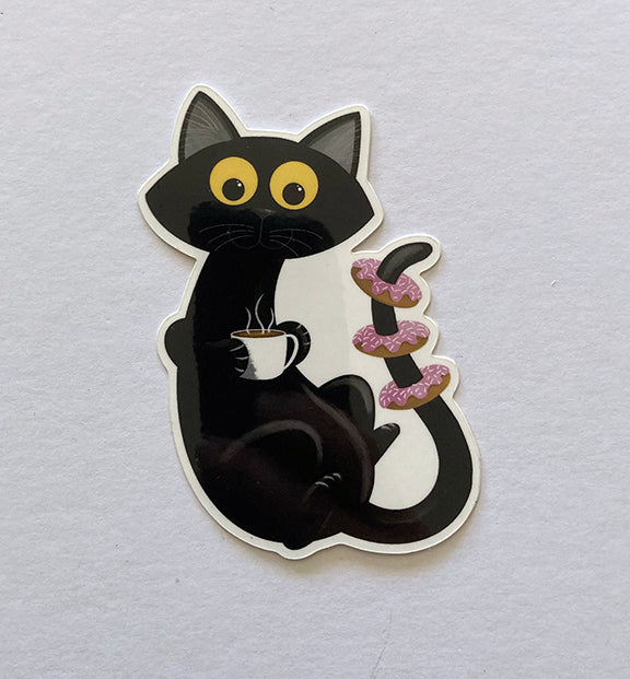 Kitty Donut Sticker