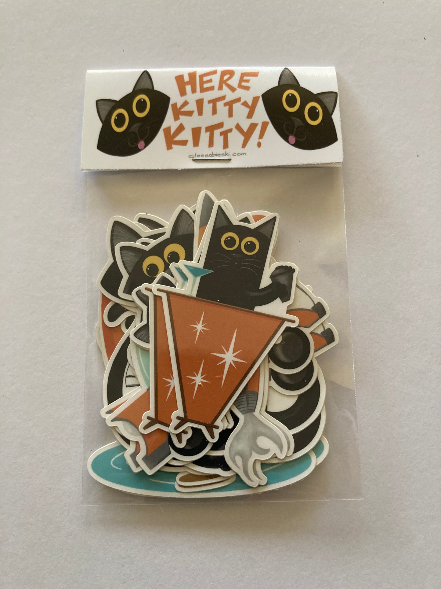 Here Kitty Kitty Sticker Pack