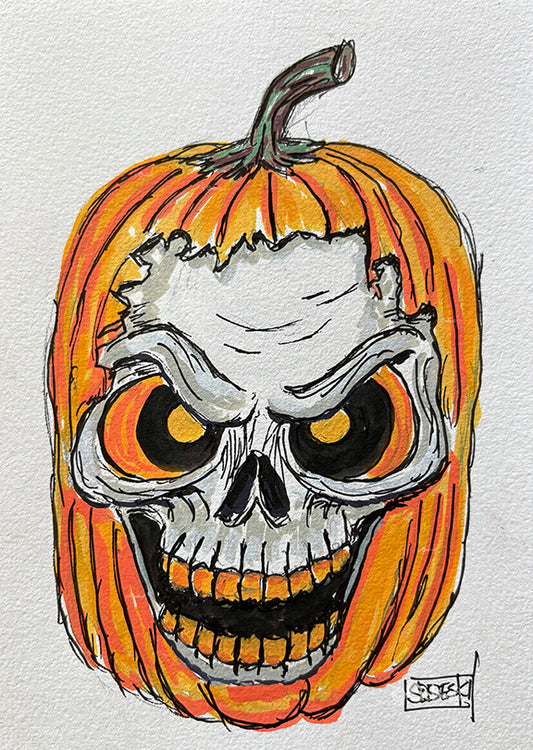 Pissed Off Pumpkin